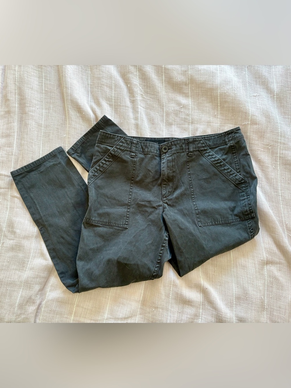 J. Crew Black Utility Pants Size 12